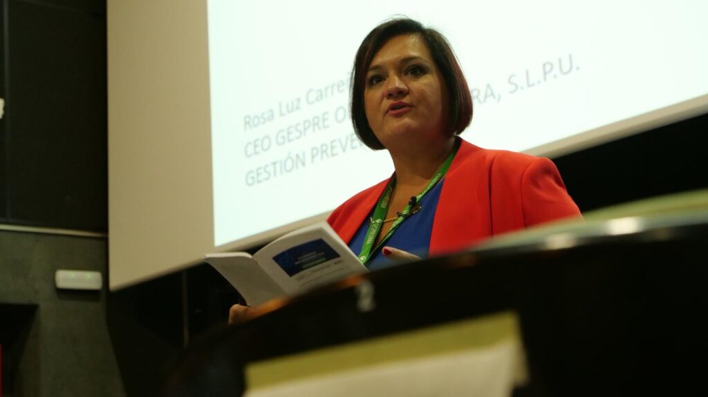 Rosa Luz Carreño en el II Congreso Prevencionar